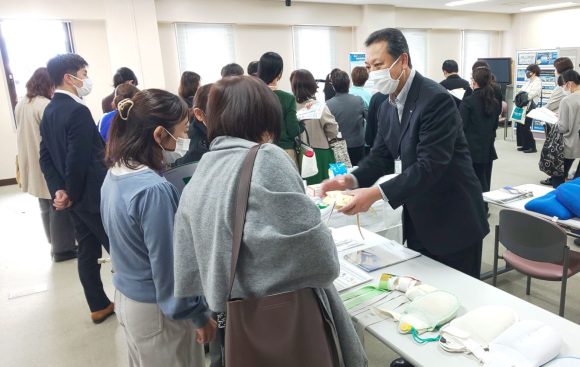 2025年度山梨看護学会　開催報告　食・癒しブース、企業展示コーナー