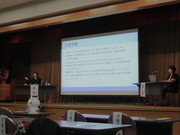 2025年度山梨看護学会　開催報告　演題発表の様子